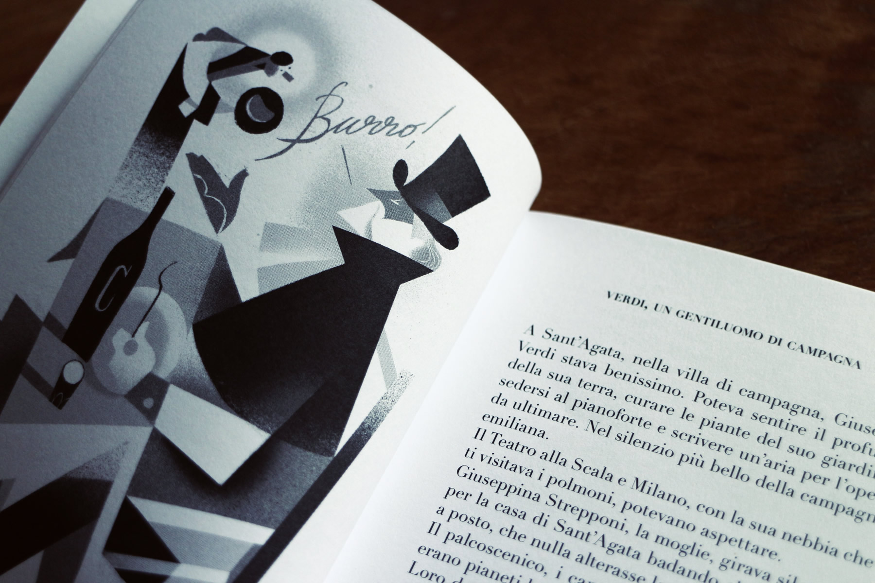 Forchette e melodie - Musicisti in cucina, di Gian Nicola Vessia, illustrazioni di Riccardo Guasco, Raum Italic 2016 (foto: Frizzifrizzi)