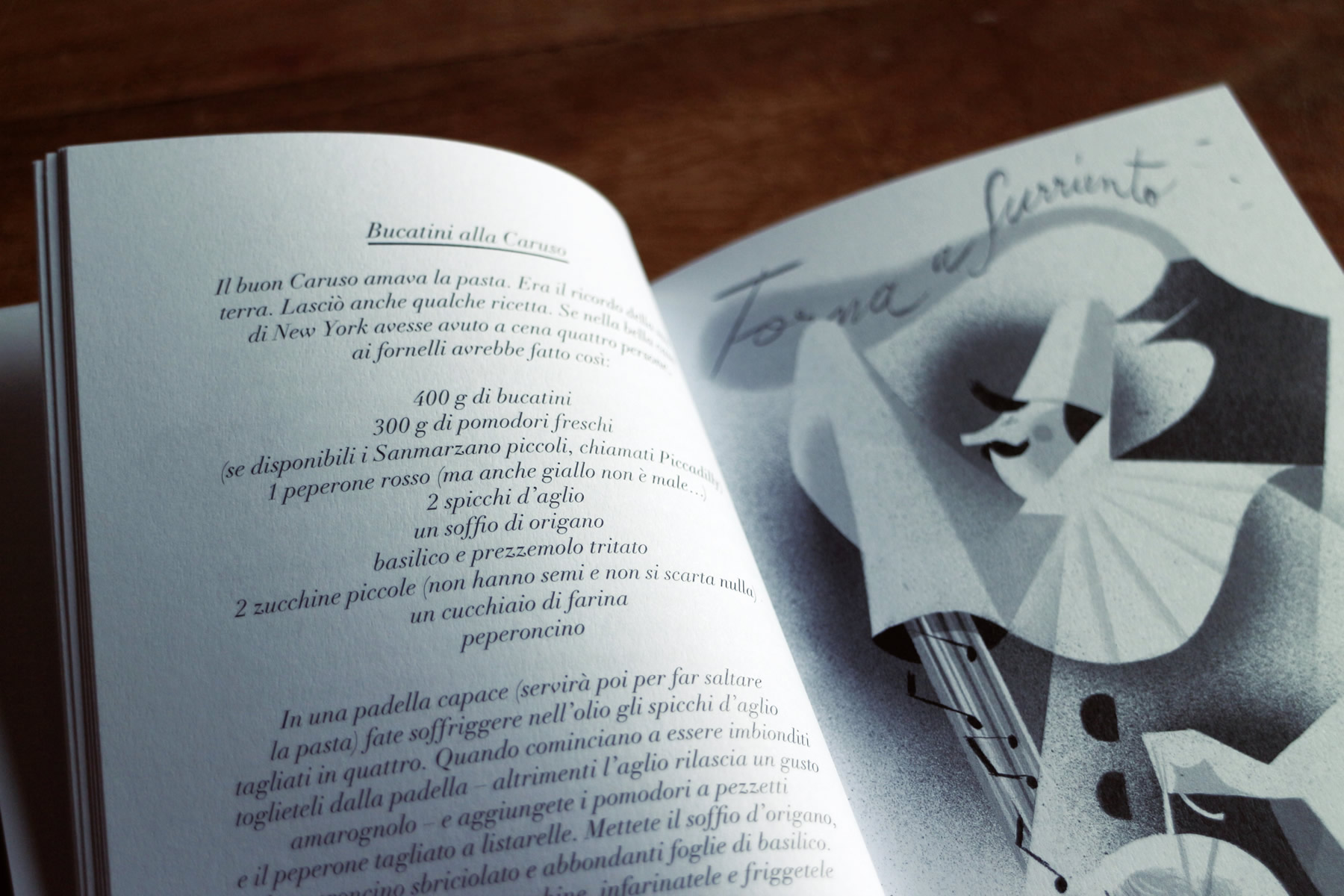 Forchette e melodie - Musicisti in cucina, di Gian Nicola Vessia, illustrazioni di Riccardo Guasco, Raum Italic 2016 (foto: Frizzifrizzi)