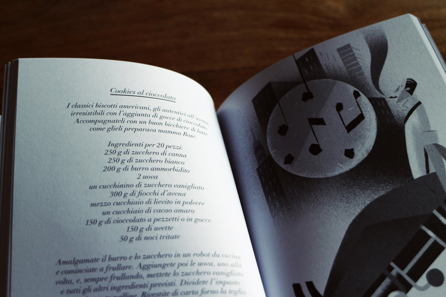 Forchette e melodie - Musicisti in cucina, di Gian Nicola Vessia, illustrazioni di Riccardo Guasco, Raum Italic 2016 (foto: Frizzifrizzi)