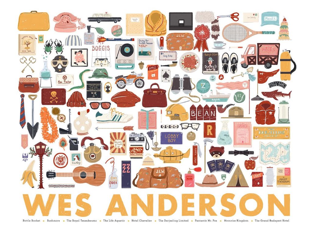 Maria Suarez Inclan, “Wes Anderson Set”