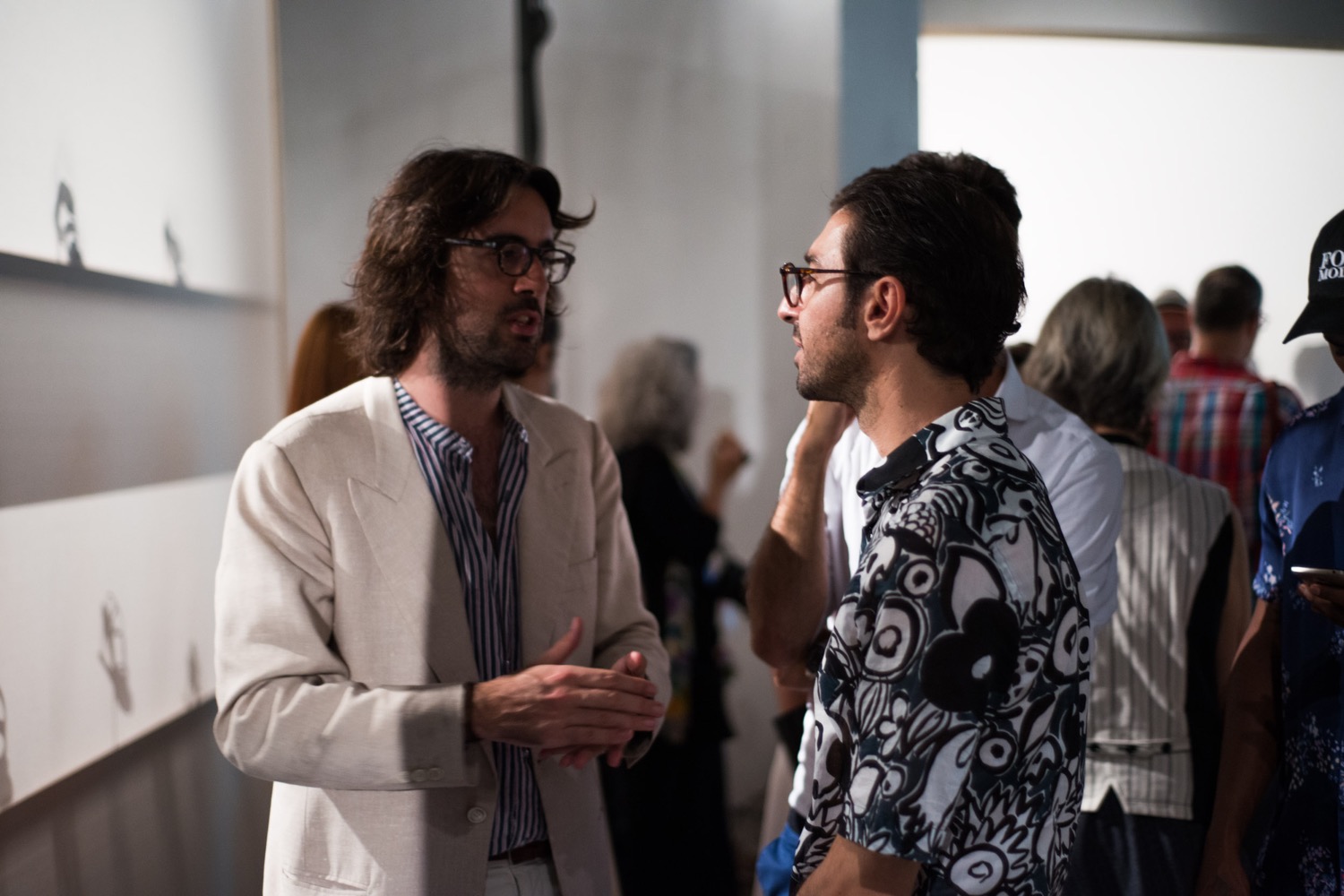 Alessio de' Navasques e Alessandro Cirulli durante A.I. Artisanal Intelligence, “Grand Tour”, luglio 2016 (foto: Andrea Buccella - courtesy A.I. Artisanal Intelligence)