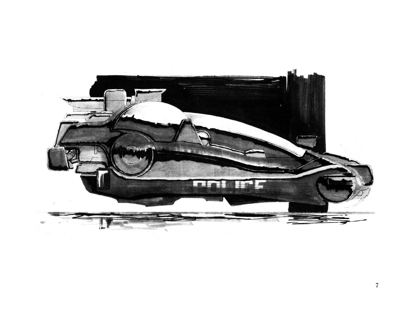 “Blade Runner sketchbook”, Blue Dolphin Enterprises, 1982
