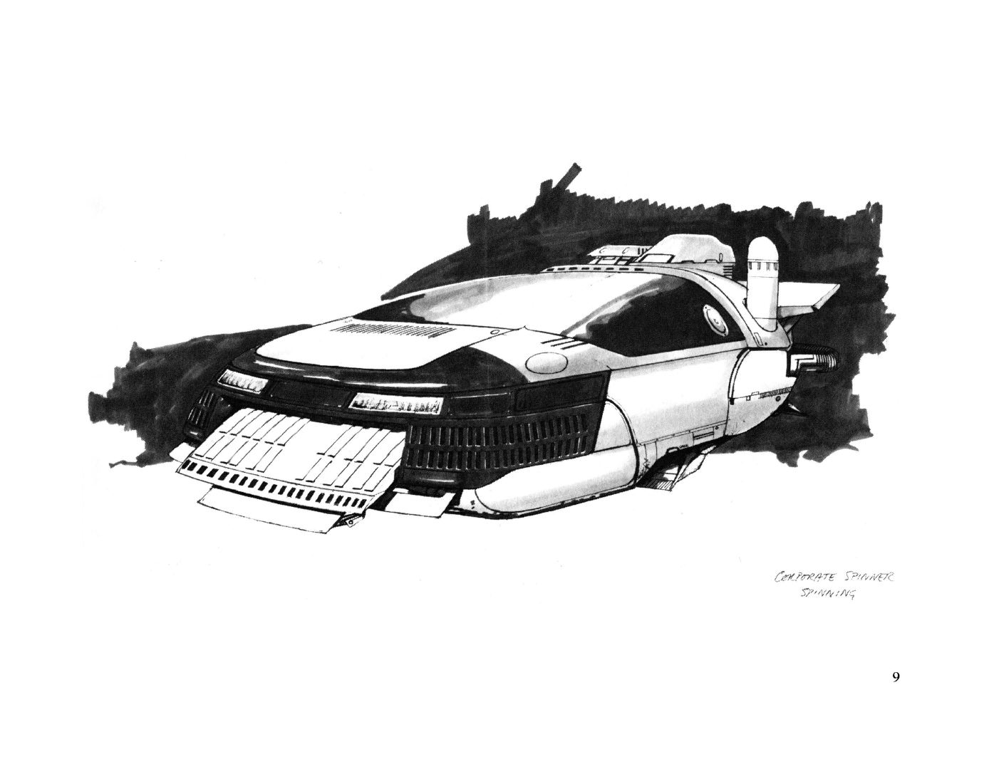 “Blade Runner sketchbook”, Blue Dolphin Enterprises, 1982
