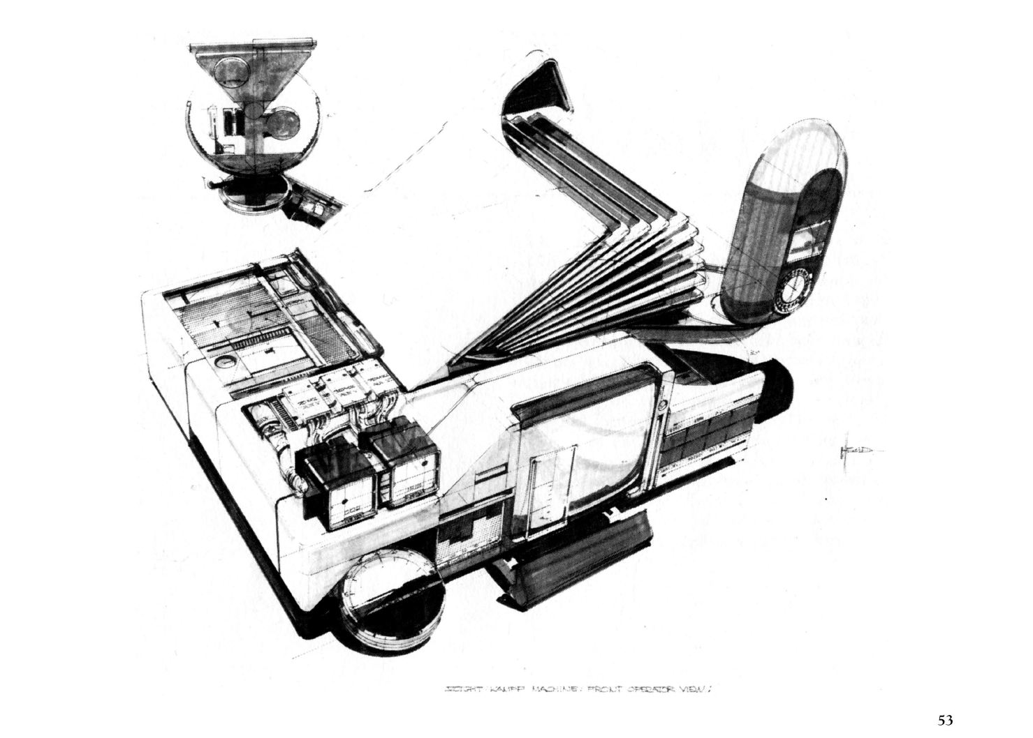 “Blade Runner sketchbook”, Blue Dolphin Enterprises, 1982