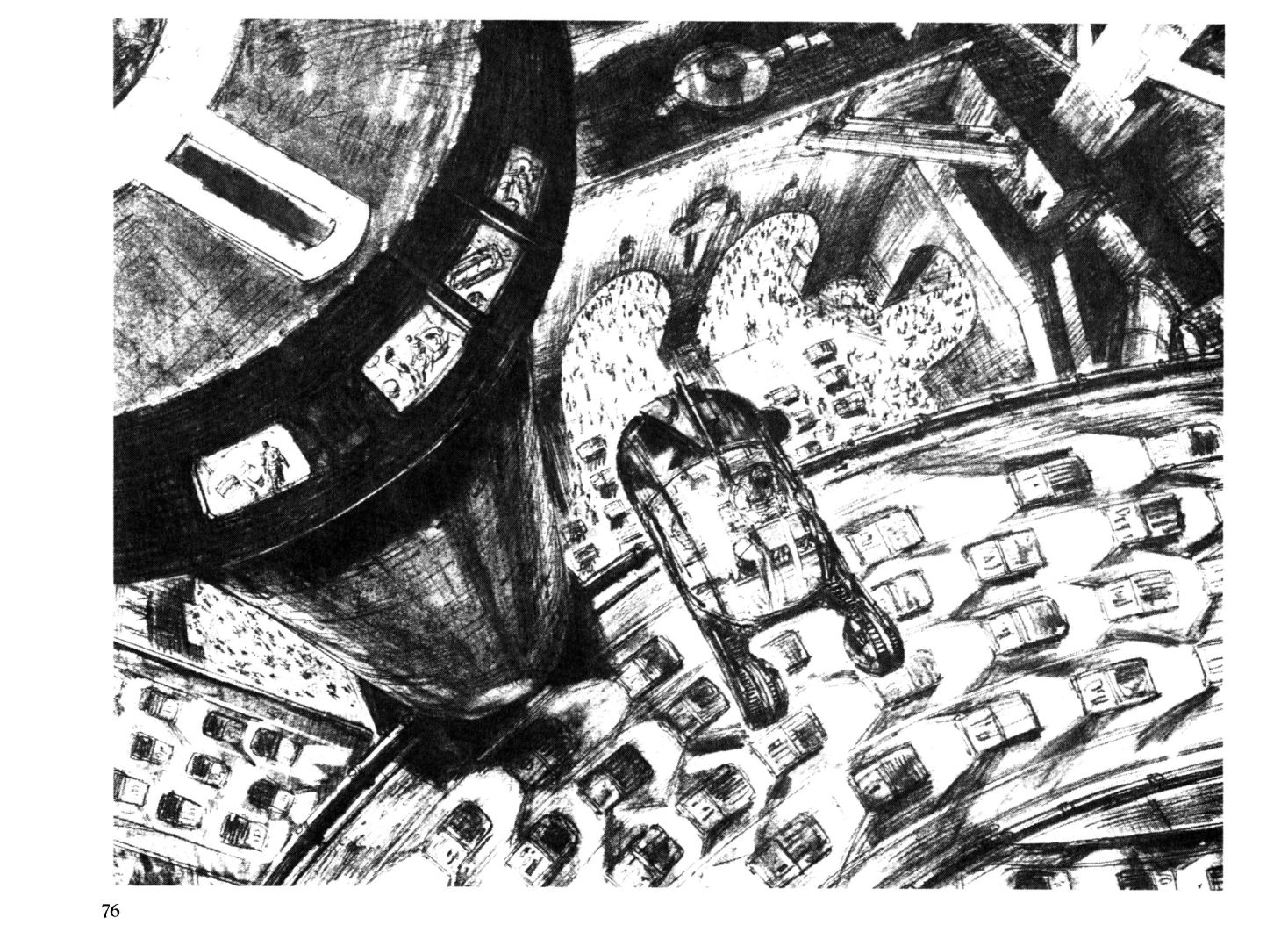 “Blade Runner sketchbook”, Blue Dolphin Enterprises, 1982