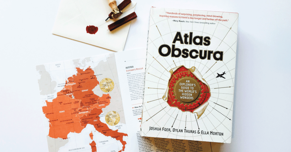 “Atlas Obscura”, Workman Publishing Company, settembre 2016