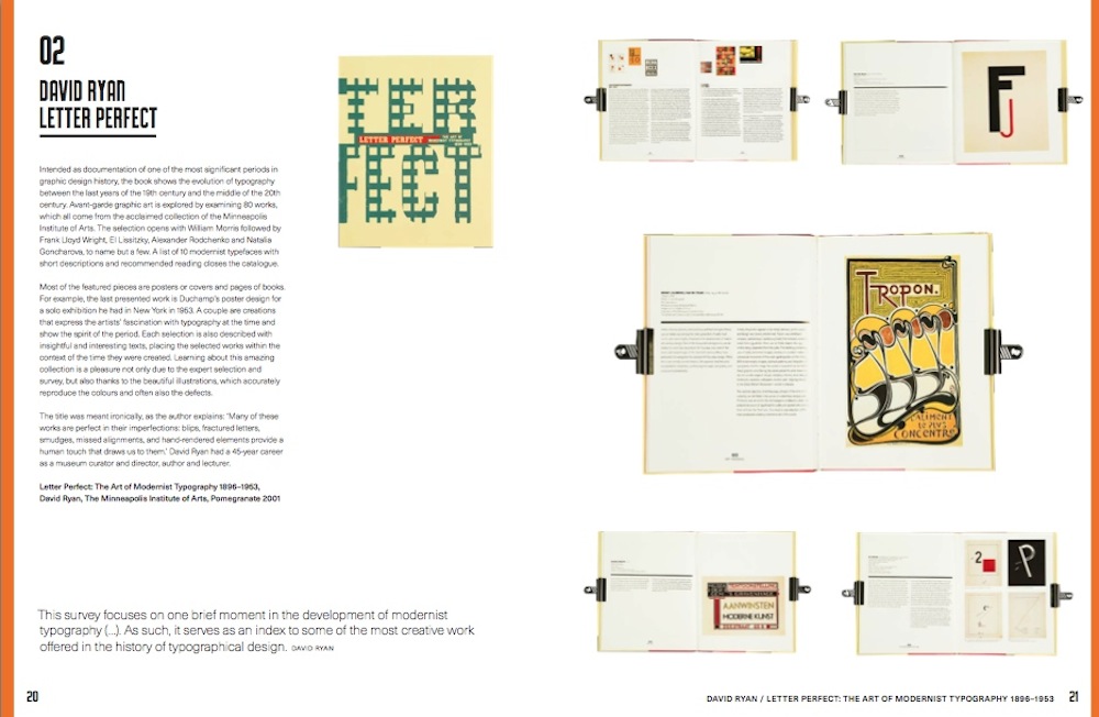 “One Hundred Great Books on Typography”, a cura di Agata Toromanoff, Luster, 2016