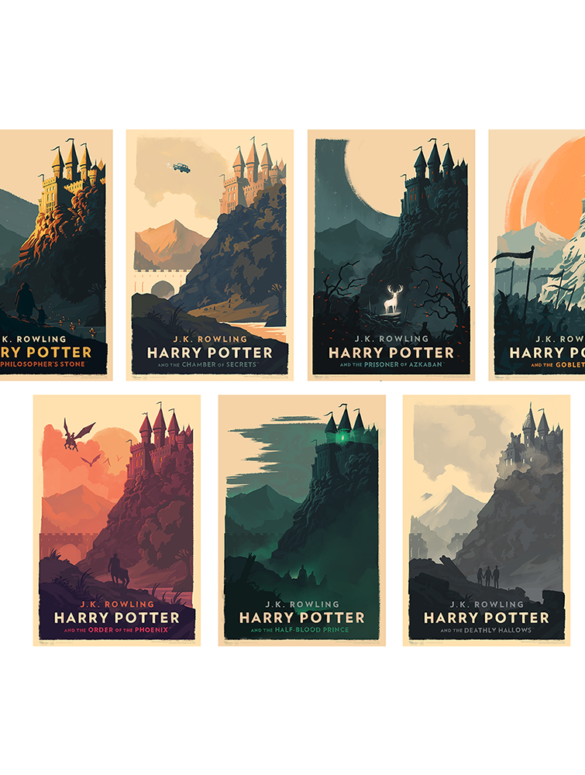 I Nuovi Poster Di Harry Potter Illustrati Da Olly Moss Frizzifrizzi