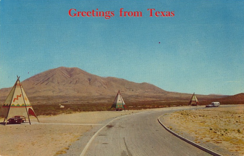 Greetings from Texas (courtesy Bad Postcards)